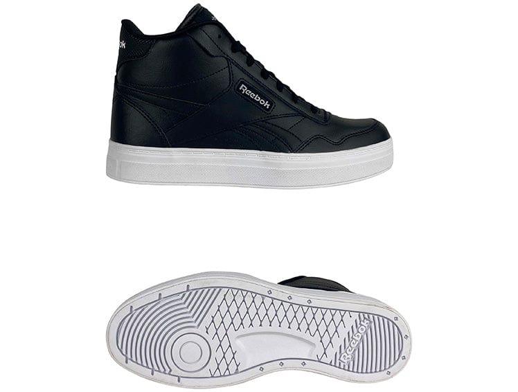 Zapatilla Reebok Court Advance Bold High Mujer Negro