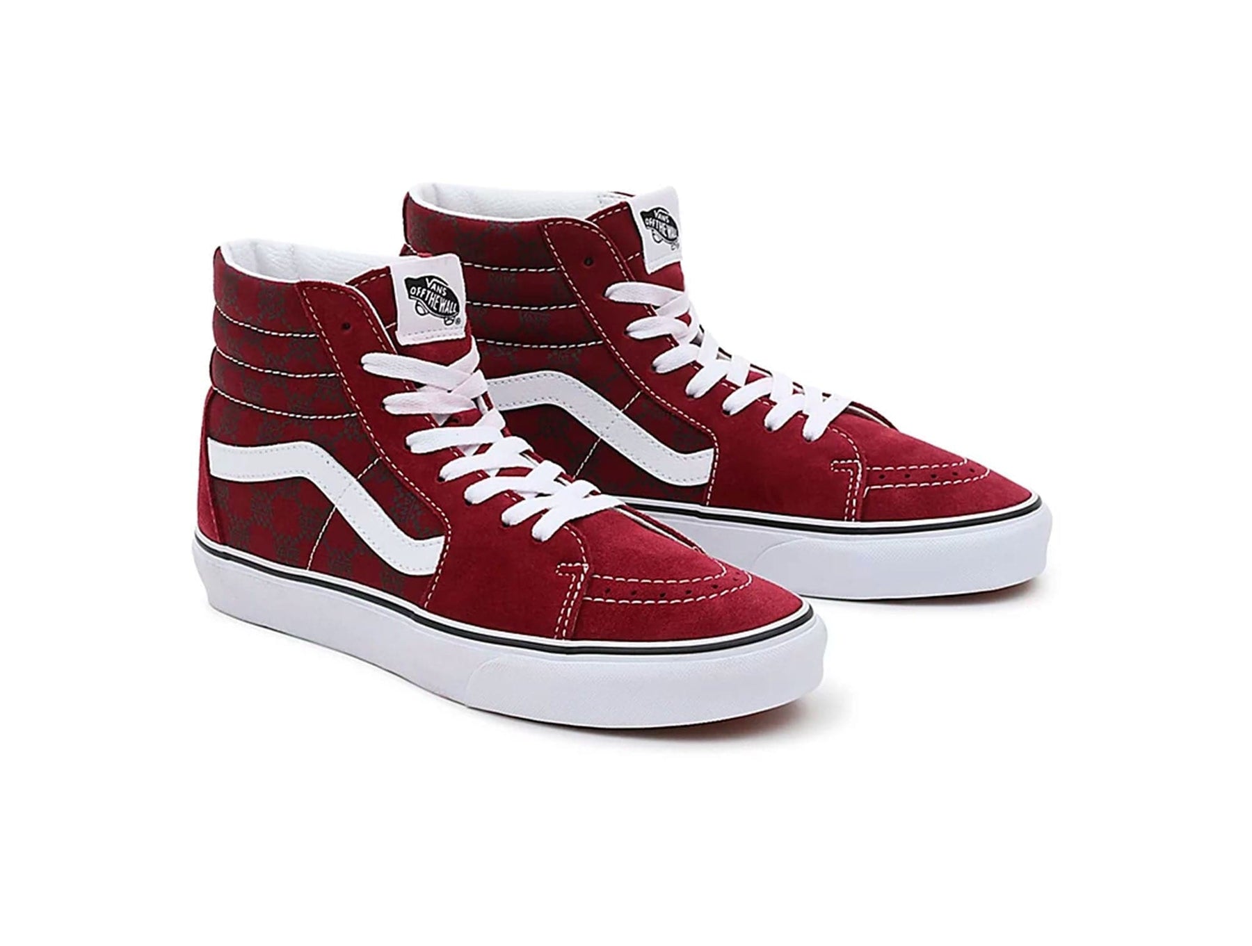 Zapatilla Vans Sk8-Hi Mujer Burdeo
