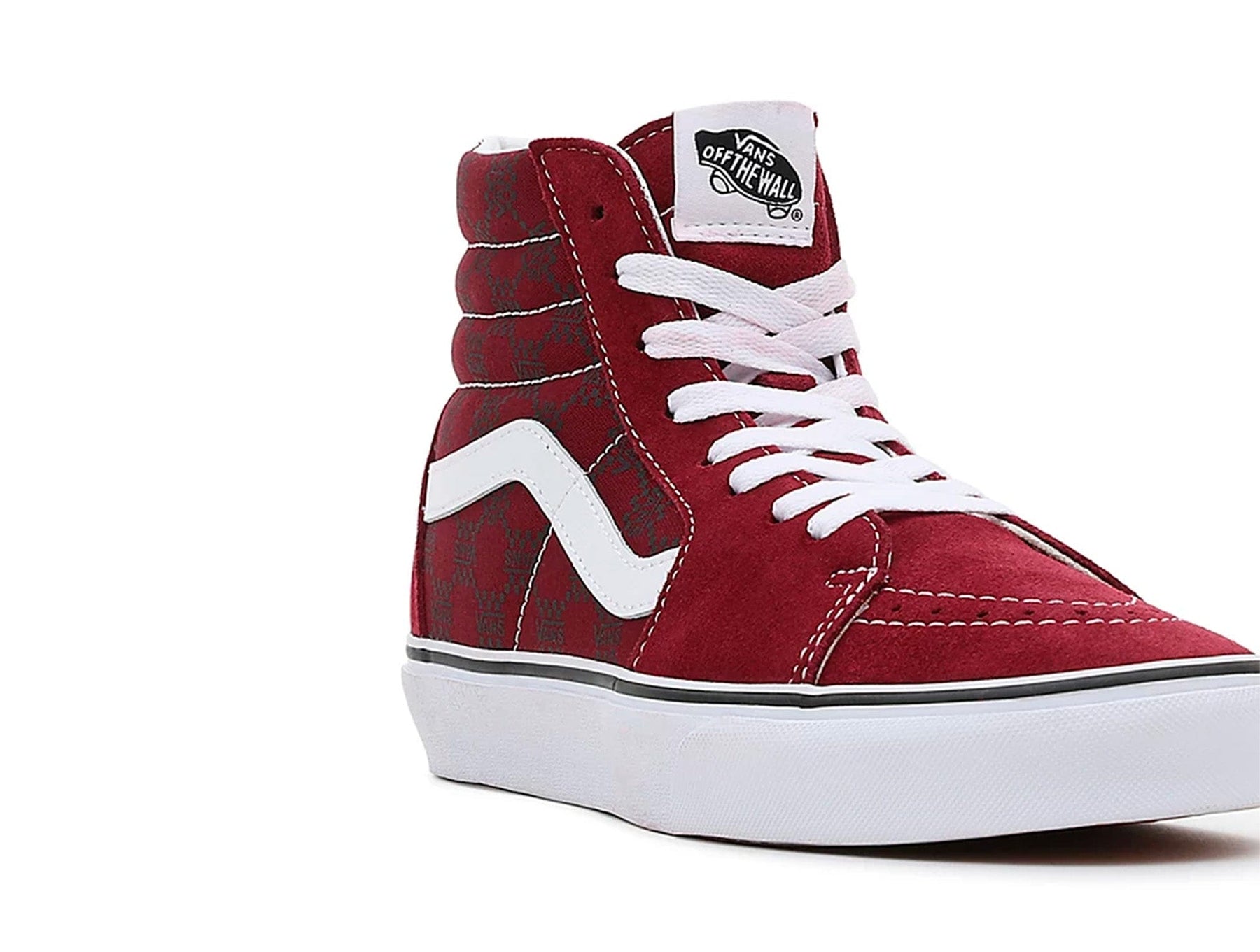 Zapatilla Vans Sk8-Hi Mujer Burdeo