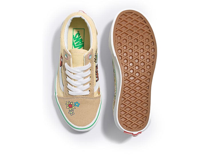 Zapatilla Vans Old Skool Sesamo Unisex Amarillo