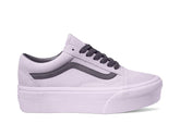 Zapatilla Vans Old Skool Stackform (Suede) Mujer Gris