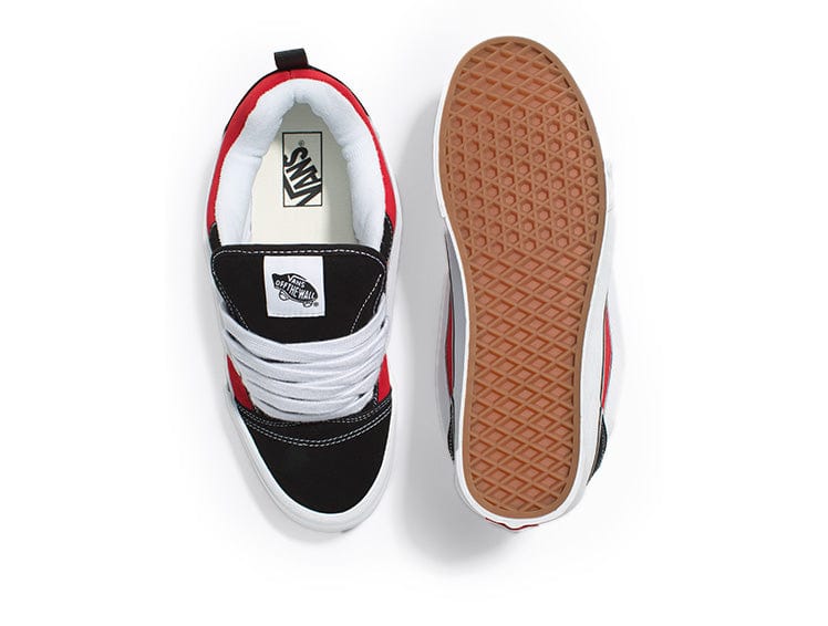 Zapatilla Vans Knu Skool Unisex Rojo Negro