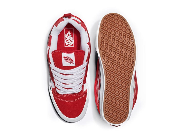 Zapatilla Vans Knu Skool Mujer Rojo