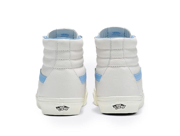 Zapatilla Vans Sk8-Hi Vintage Leather Mujer Blanco