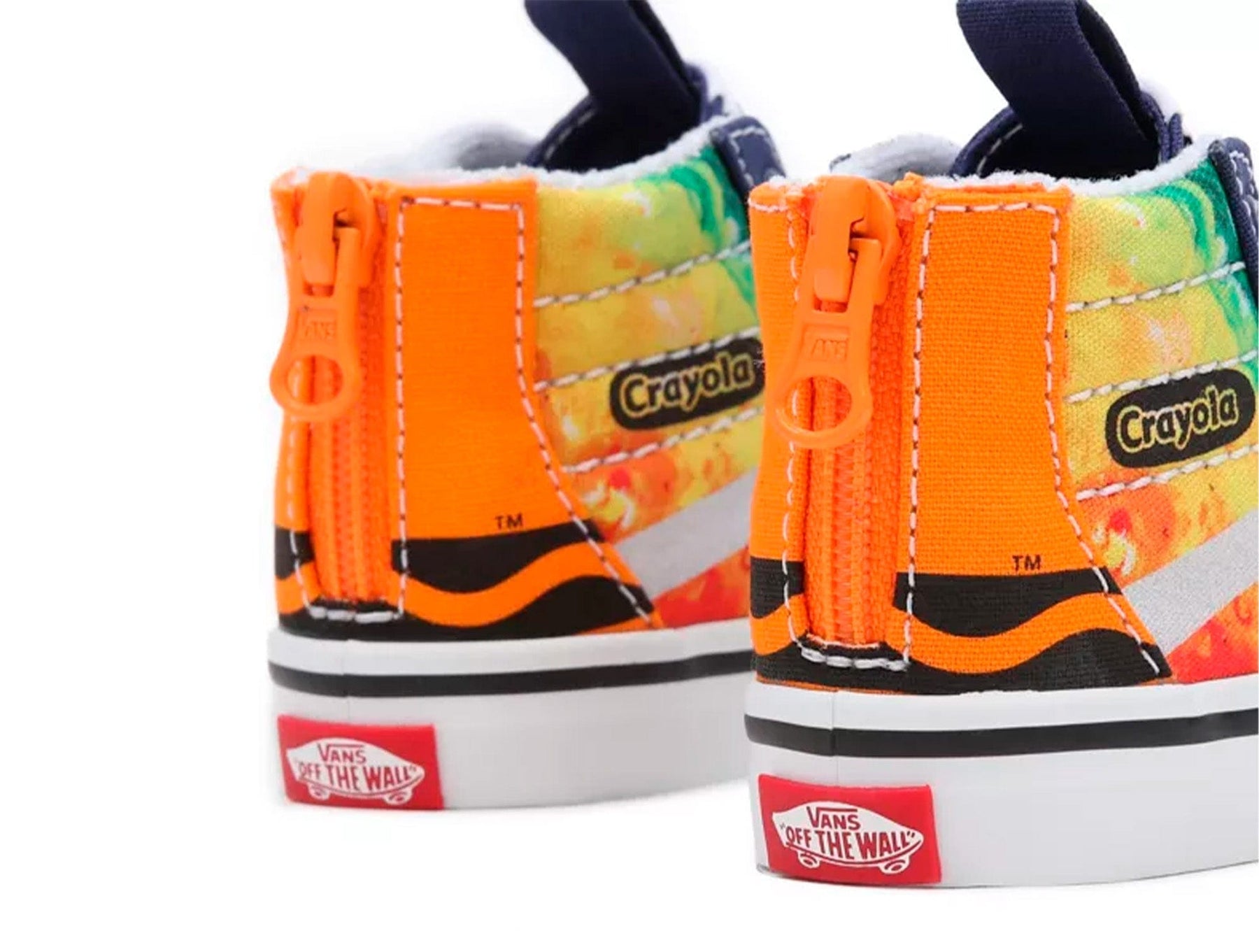 Zapatilla Vans Crayola Sk8-Hi Zip Infantil Multicolor