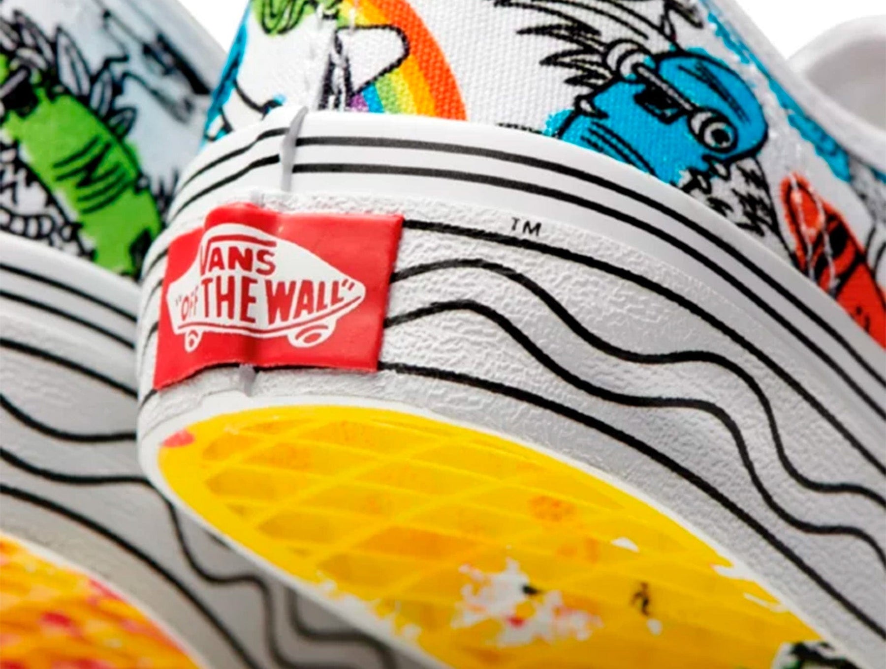 Zapatilla Vans Crayola Authentic Junior Blanco