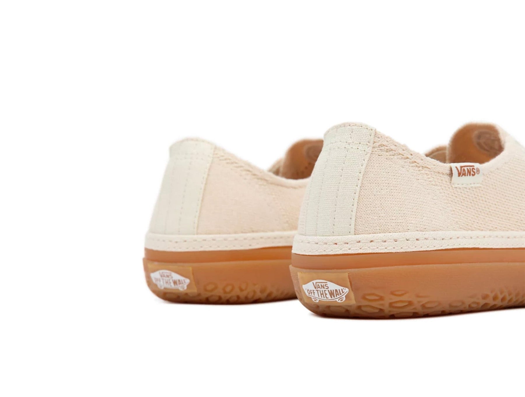Zapatilla Vans Circle Vee Mujer Beige