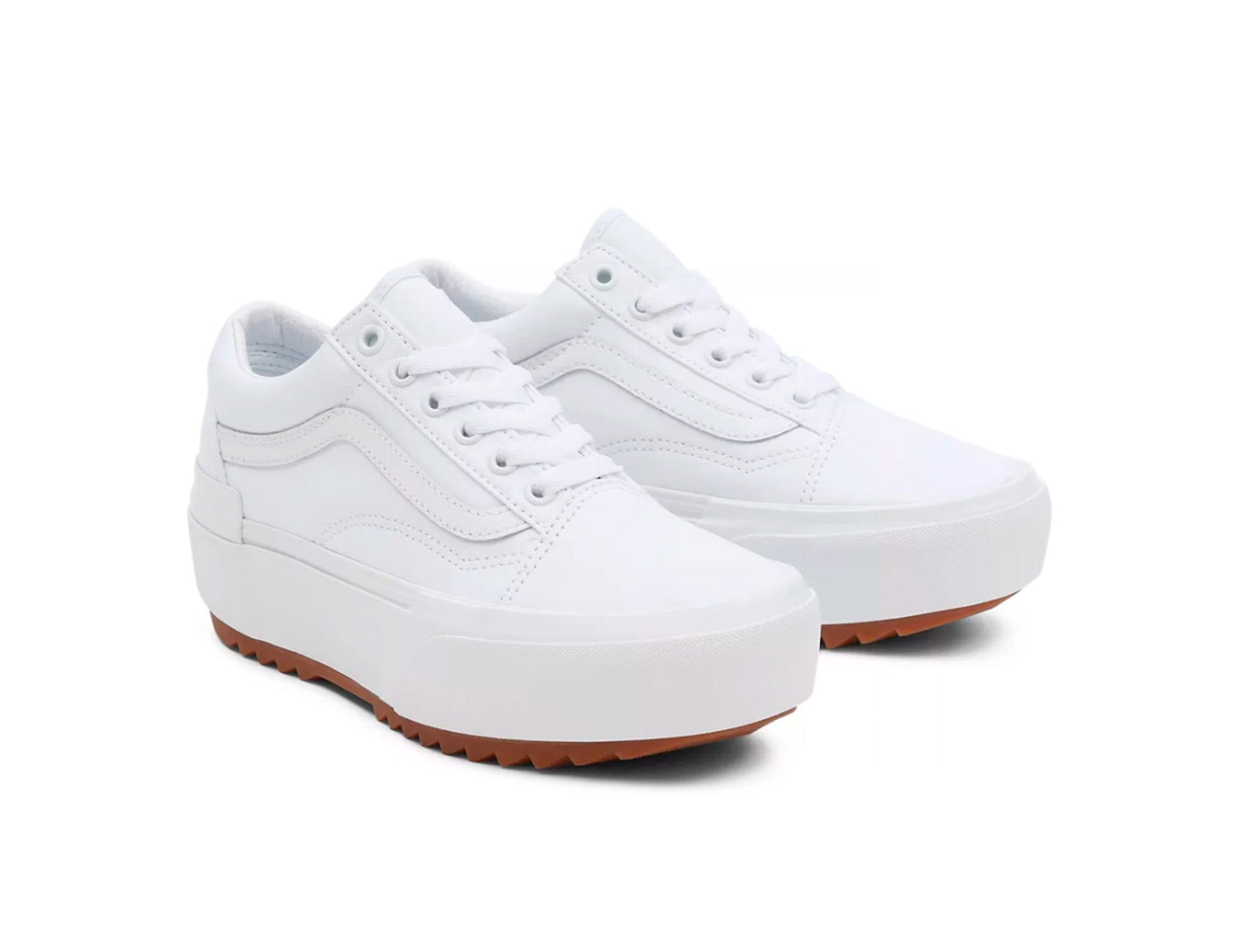Zapatilla Vans Old Skool Stacked Mujer Blanco