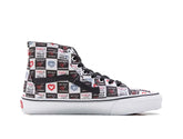 Zapatilla Vans Sk8-Hi Tapered (Love Letters) Mujer Negro