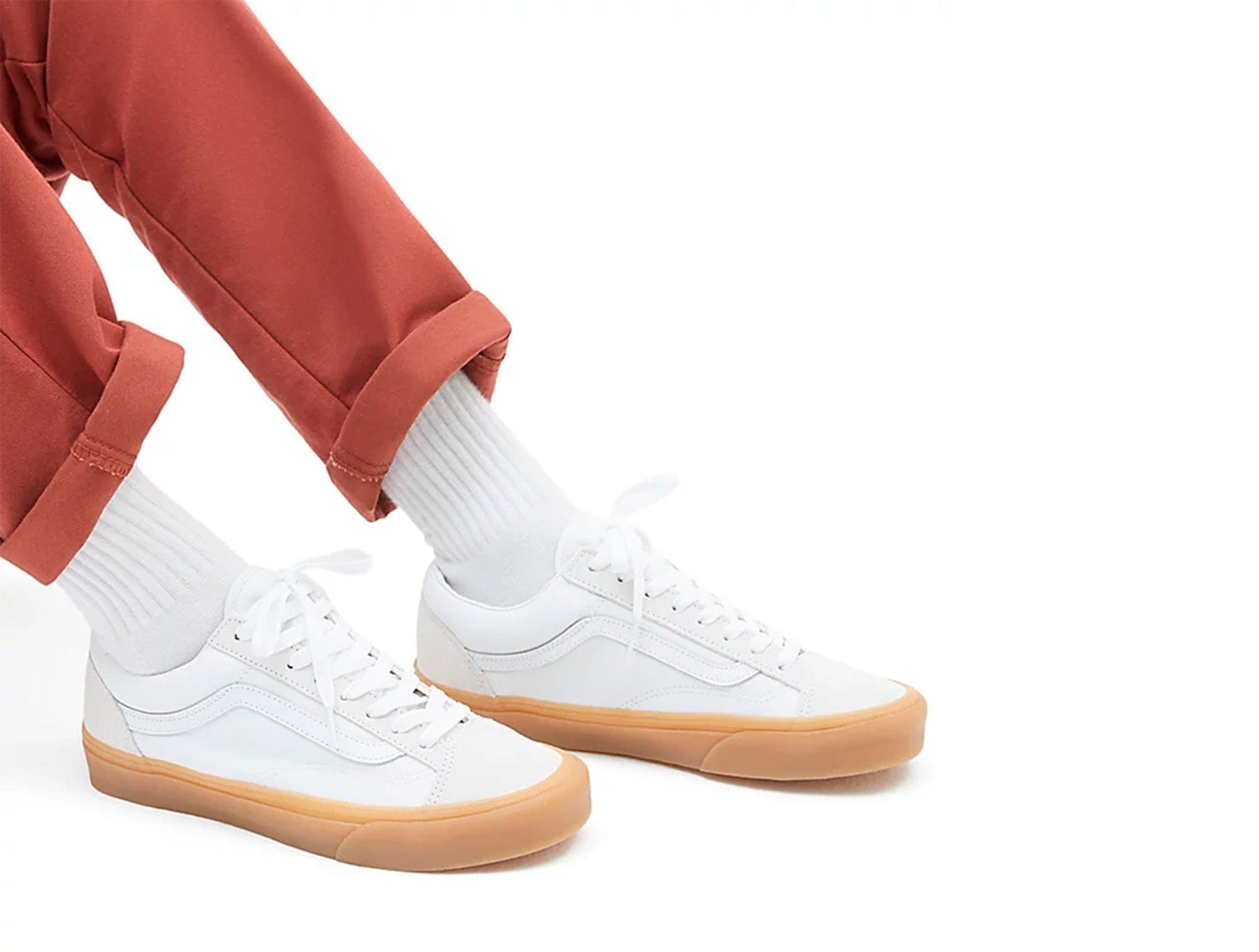 Zapatilla Vans Style 36 Hombre Blanco