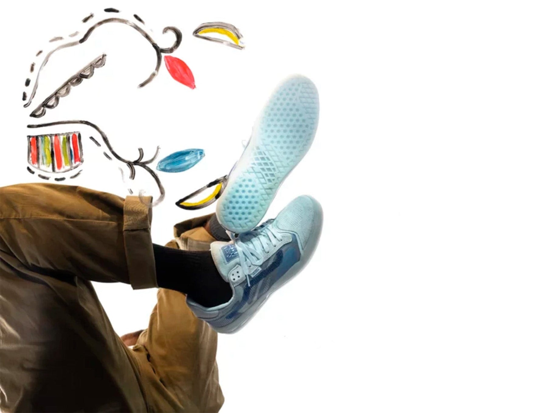 Zapatilla Vans Evdnt Ultimatewaffle Hombre Celeste