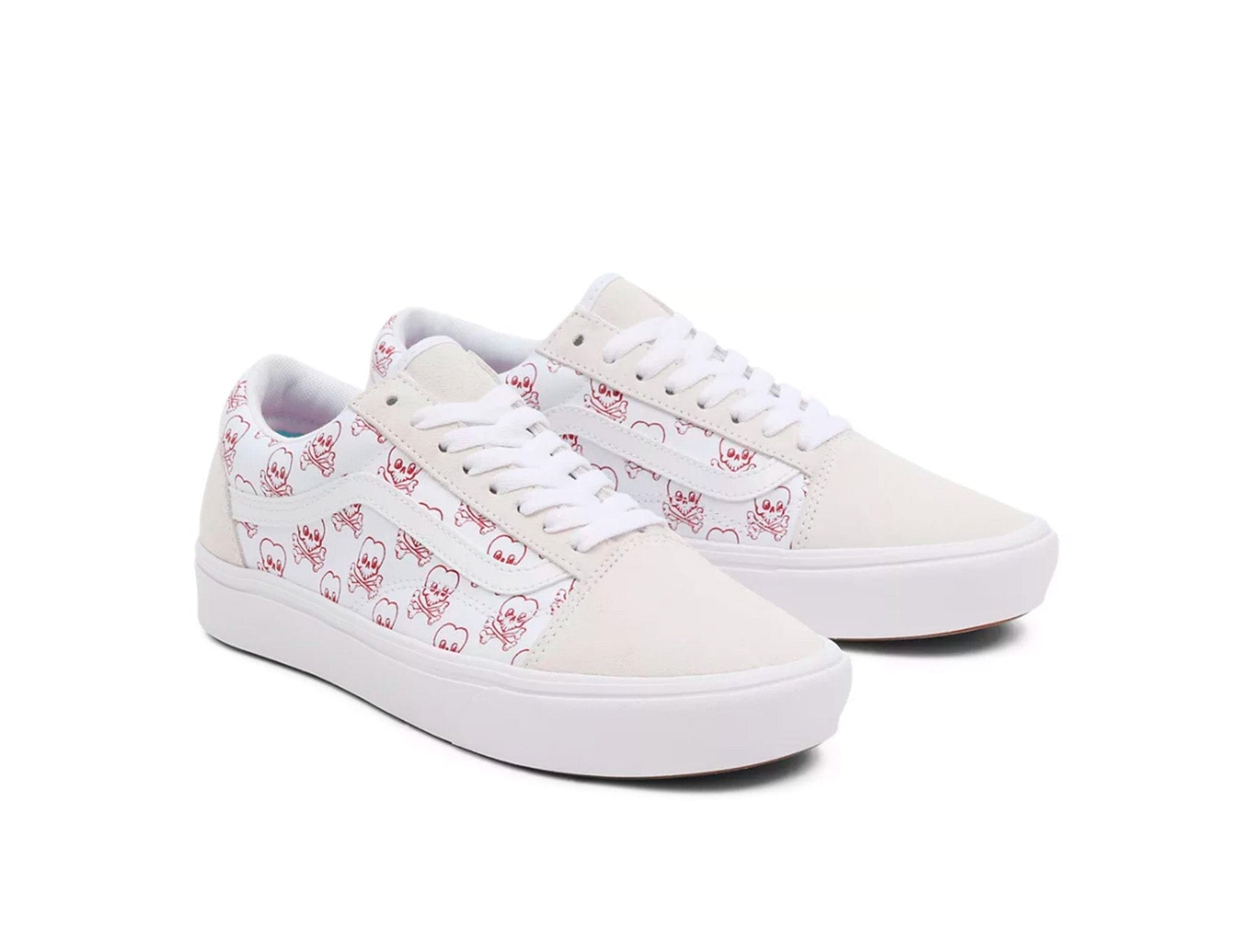 Zapatilla Vans Old Skool Comfycush (Coldhearted) Mujer Blanco