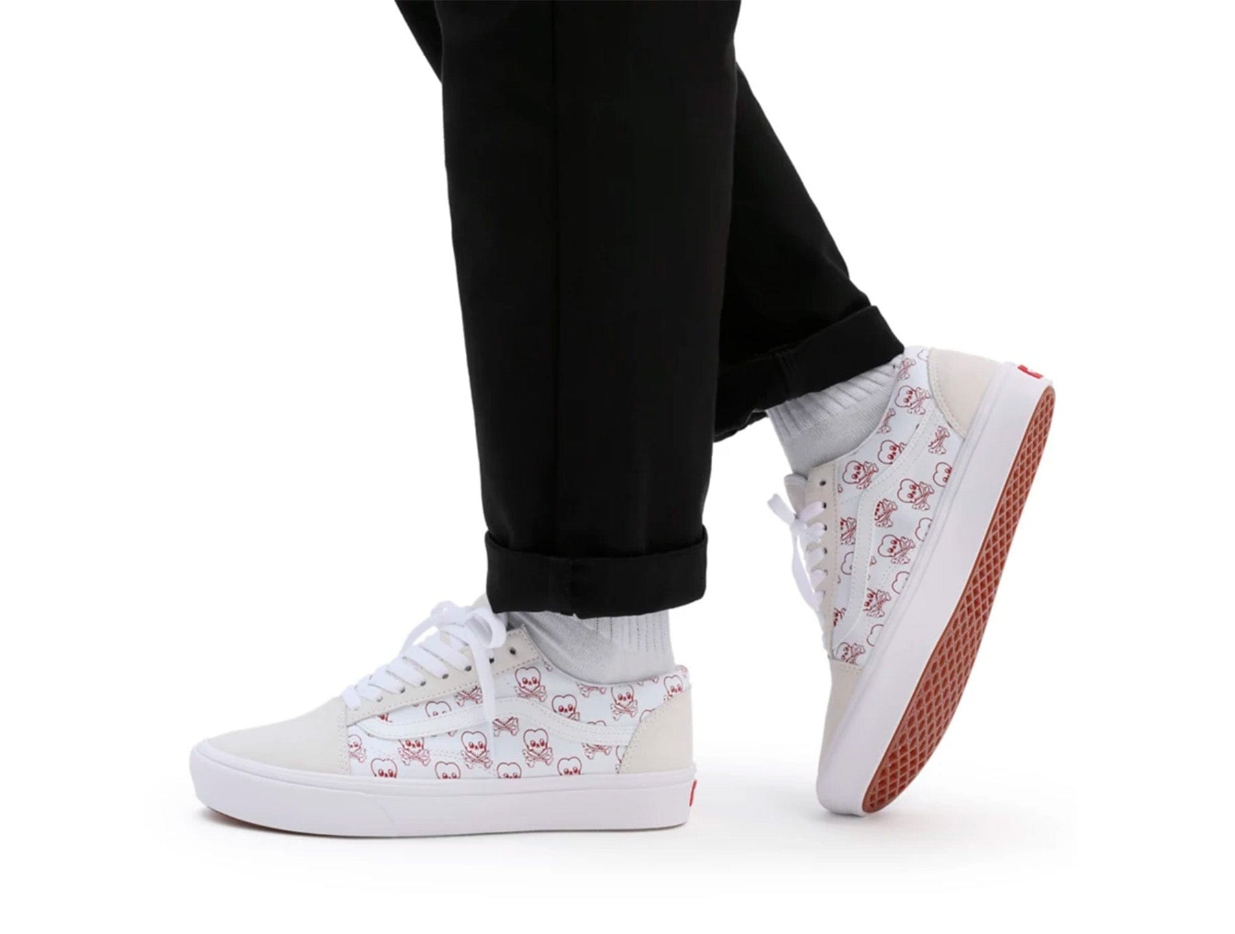 Zapatilla Vans Old Skool Comfycush (Coldhearted) Mujer Blanco