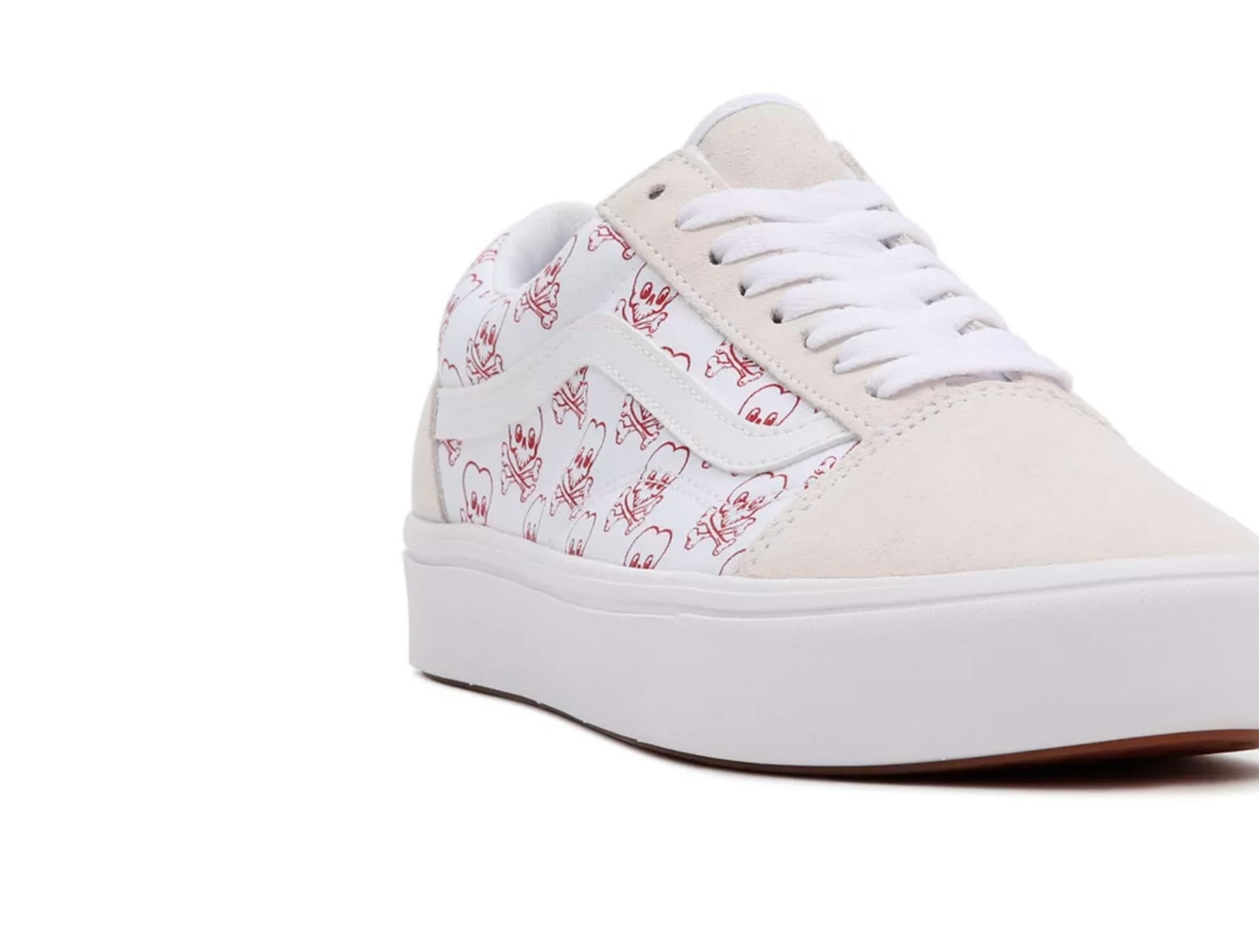 Zapatilla Vans Old Skool Comfycush (Coldhearted) Mujer Blanco