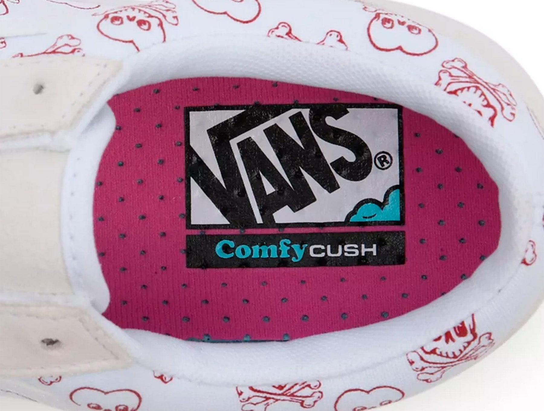 Zapatilla Vans Old Skool Comfycush (Coldhearted) Mujer Blanco
