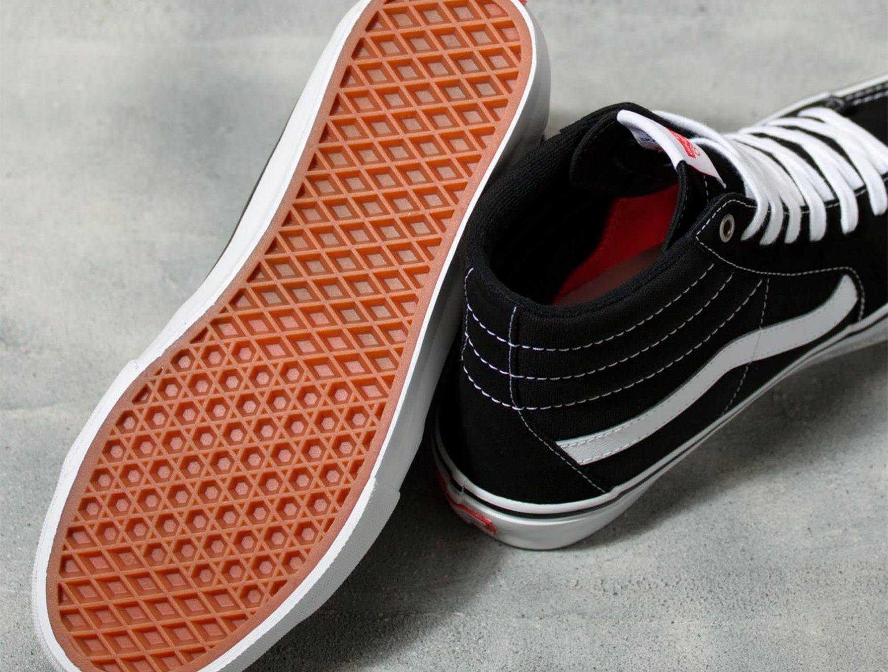 Zapatilla Vans Skate Sk8-Hi Hombre Negro