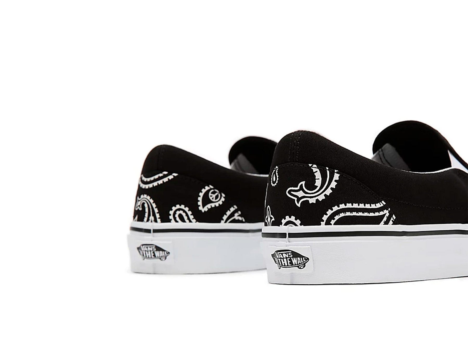 Zapatilla Vans Slip-On Peace Paisley Unisex Negro