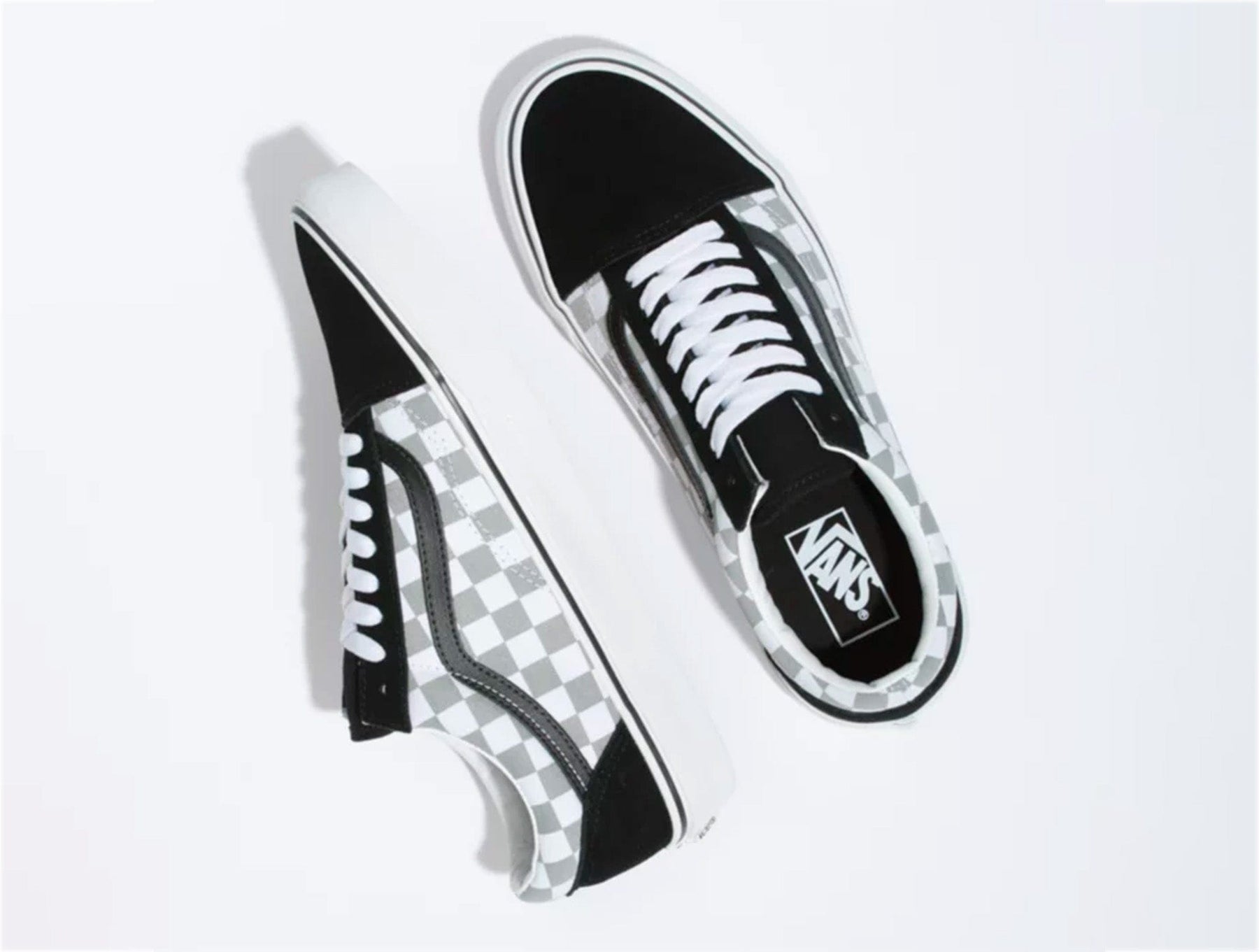 Zapatilla Vans Old Skool Cosmic Check Reflective Hombre Negro