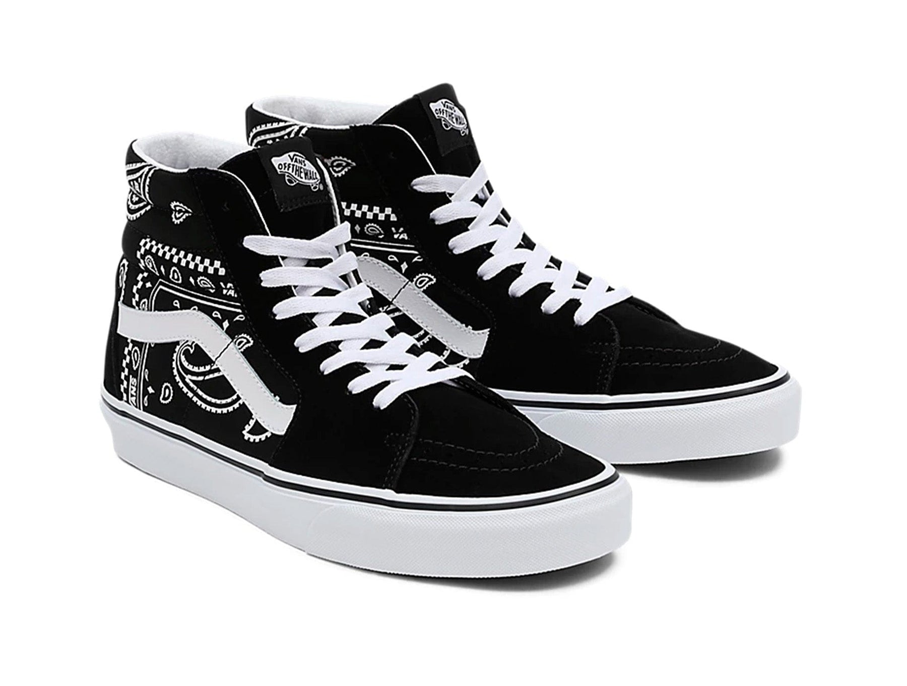 Zapatilla Vans Sk8-Hi Peace Paisley Unisex Negro