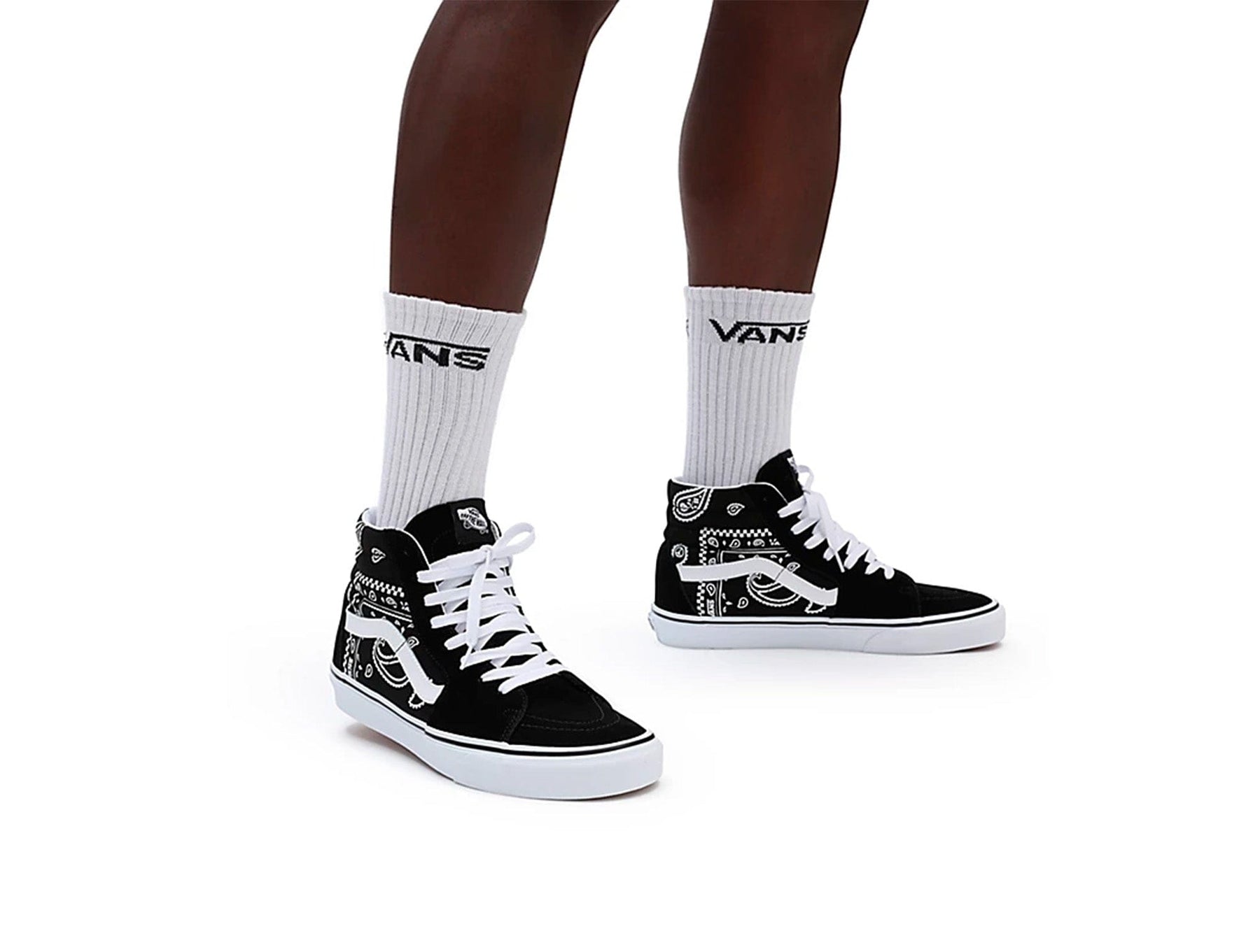 Zapatilla Vans Sk8-Hi Peace Paisley Unisex Negro