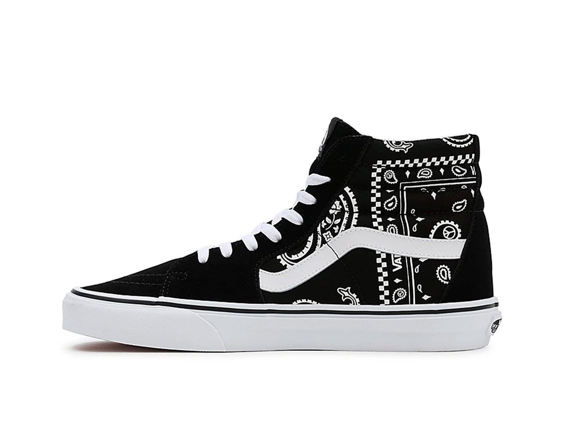 Zapatilla Vans Sk8-Hi Peace Paisley Unisex Negro