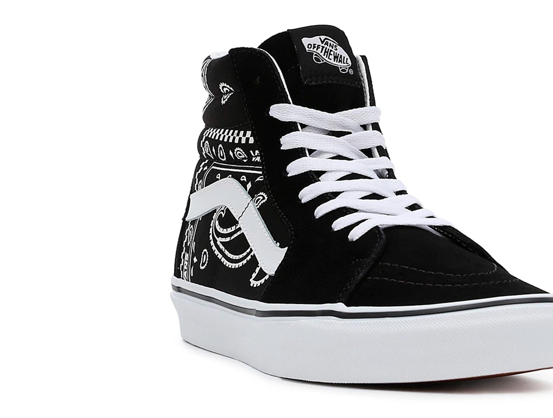 Zapatilla Vans Sk8-Hi Peace Paisley Unisex Negro