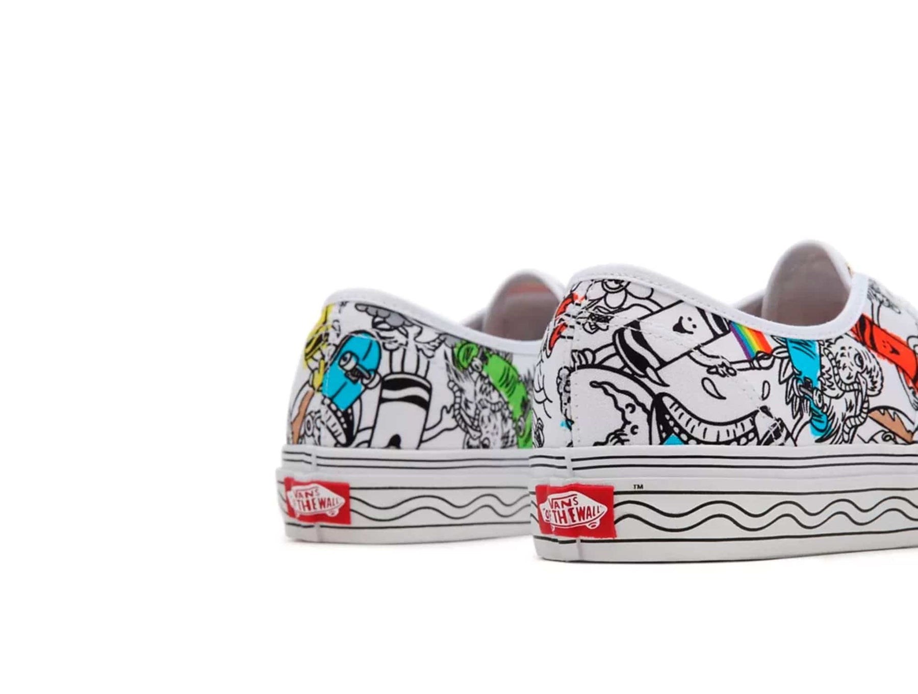 Zapatilla Vans Crayola Authentic Unisex Blanco