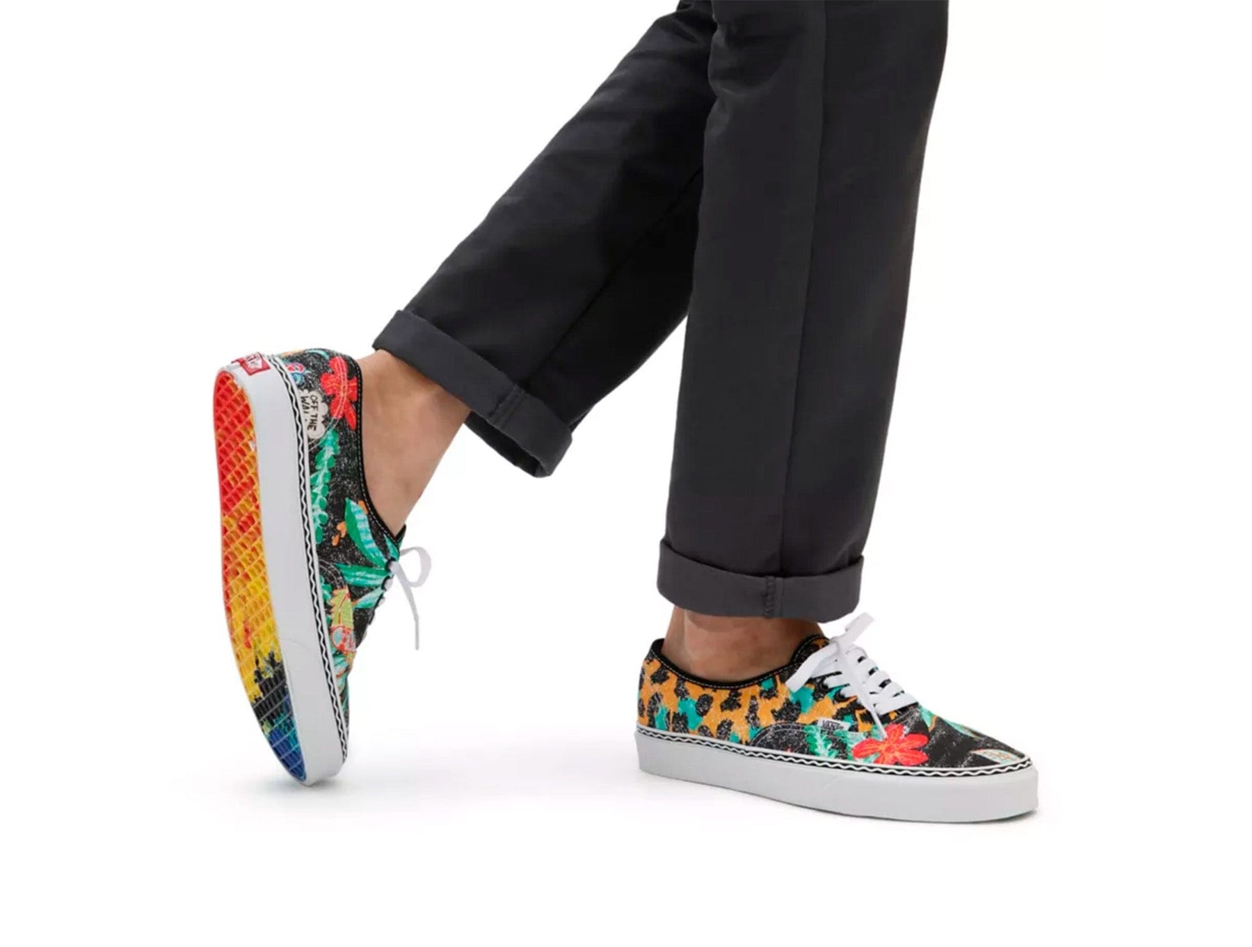 Zapatilla Vans Crayola Authentinc Unisex Negro