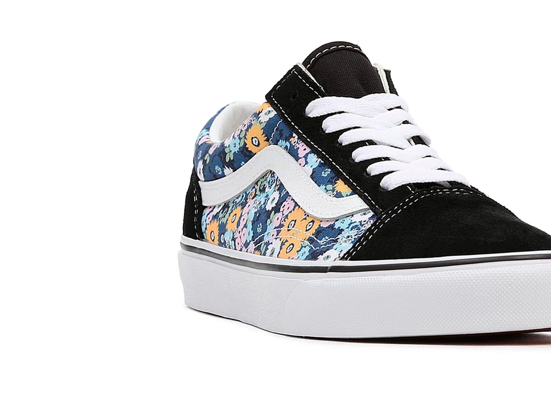 Zapatilla Vans Old Skool Floral Mujer Negro