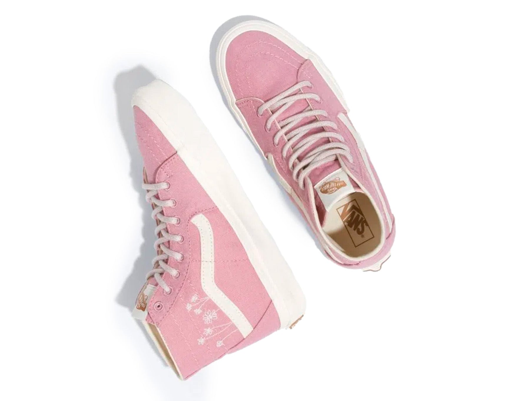 Zapatilla Vans Sk8-Hi Tapered (Glitter) Mujer Lila