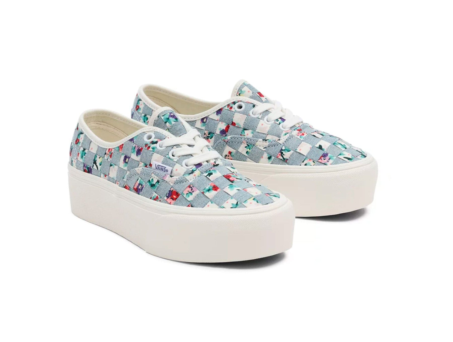 Zapatilla Vans Authentic Stackform (Woven) Mujer Celeste