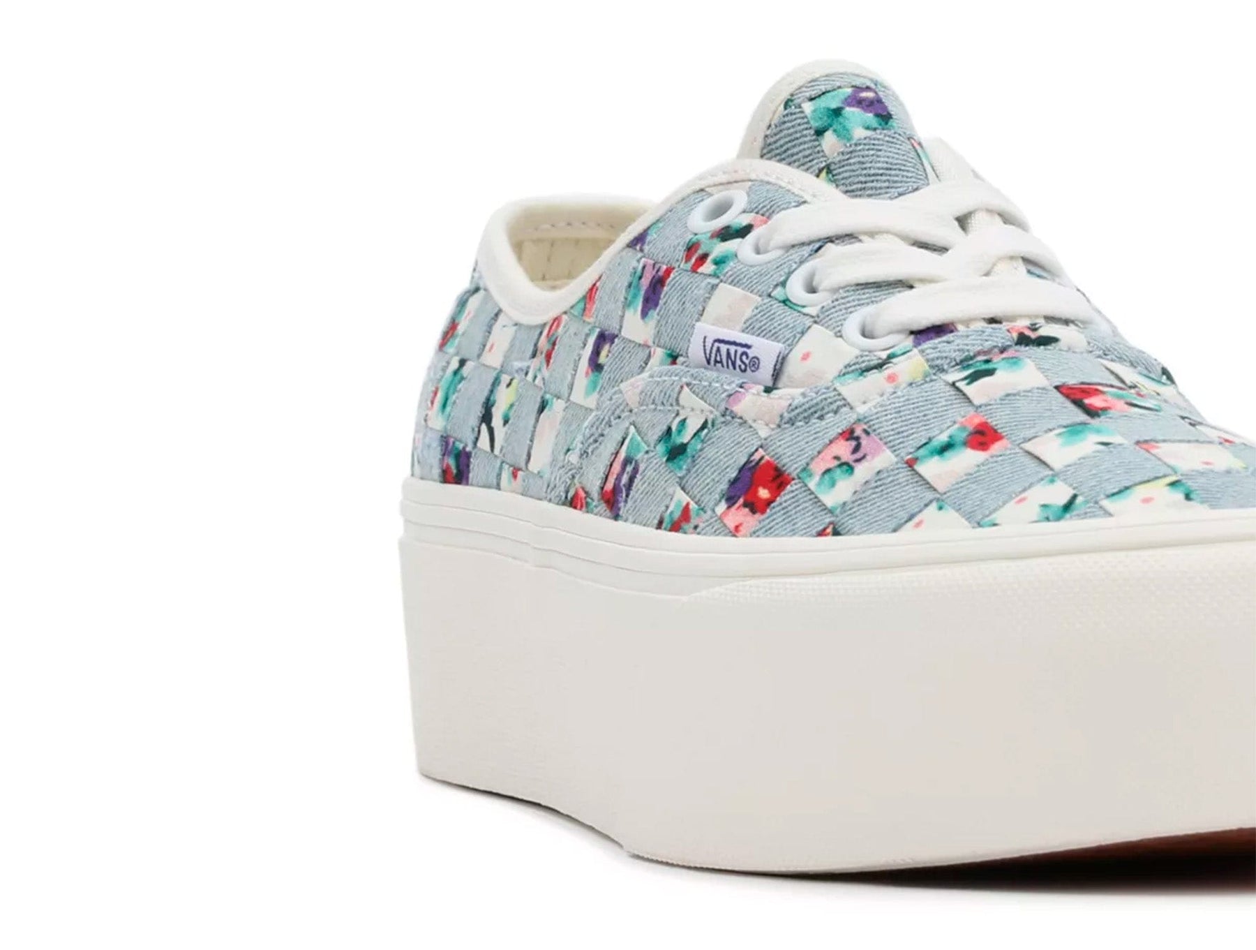Zapatilla Vans Authentic Stackform (Woven) Mujer Celeste