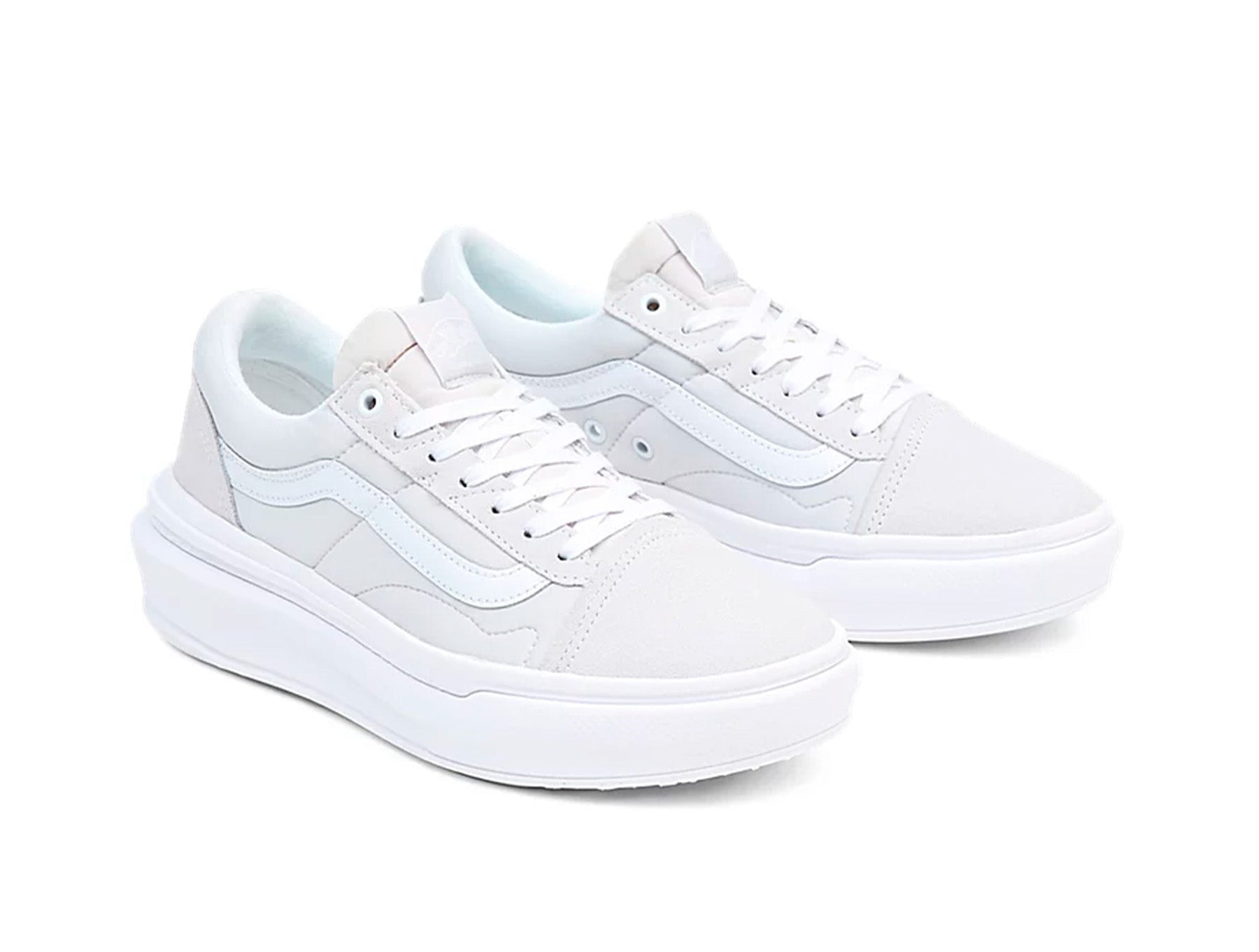Zapatilla Vans Old Skool Overt Cc Mujer Gris