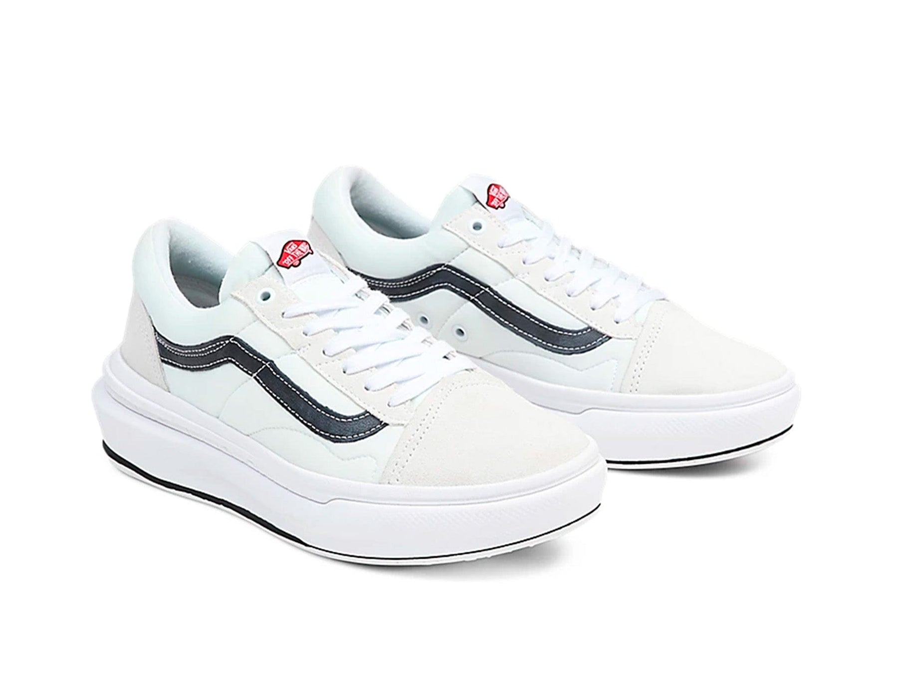 Zapatilla Vans Old Skool Overt Cc Mujer Blanco