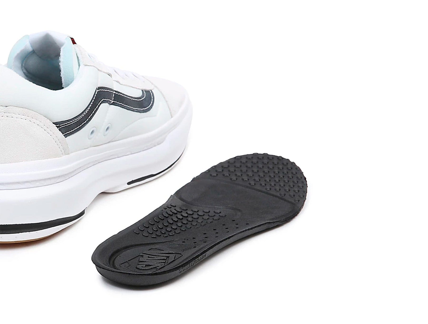 Zapatilla Vans Old Skool Overt Cc Mujer Blanco