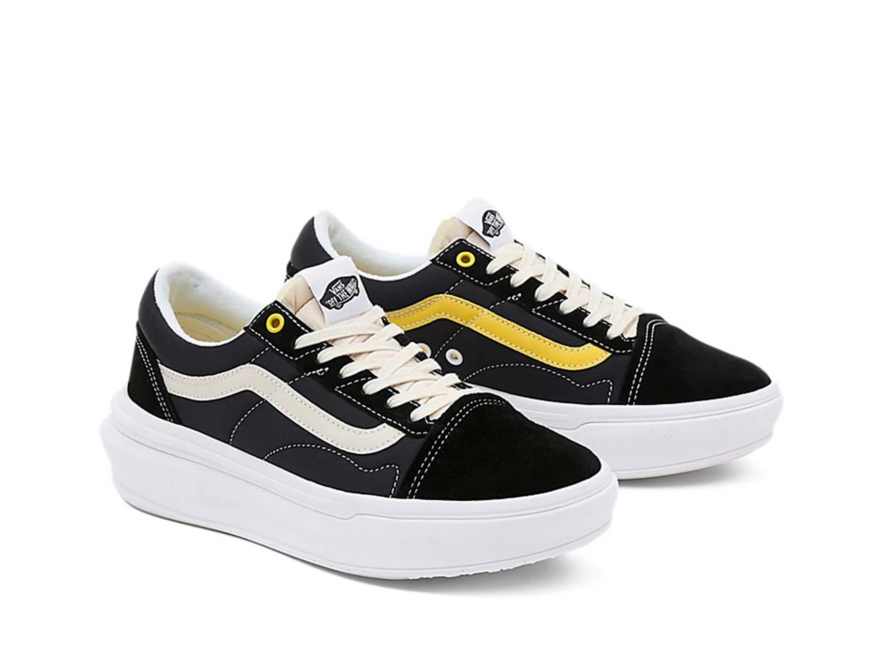 Zapatilla Vans Old Skool Overt Mujer Negro