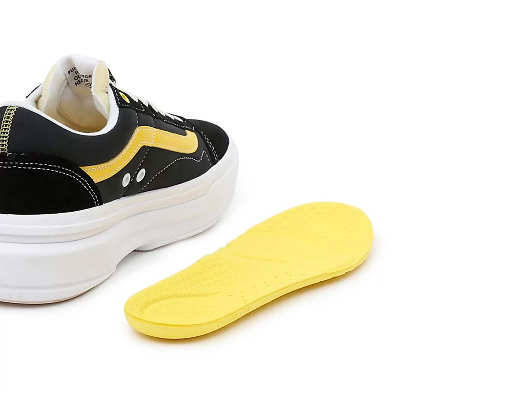 Zapatilla Vans Old Skool Overt Mujer Negro