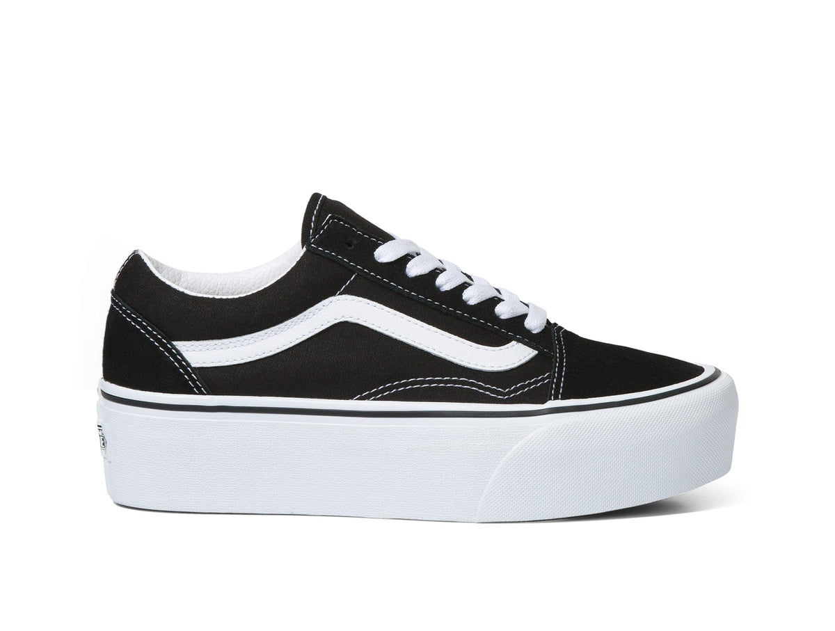Zapatilla Vans Old Skool Stackform Mujer Negro