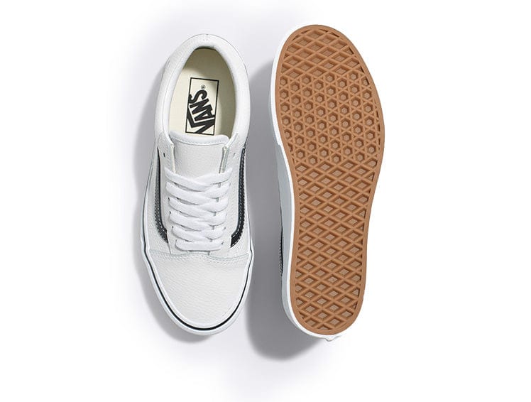 Zapatilla Vans Old Skool Plataforma Mujer Blanco