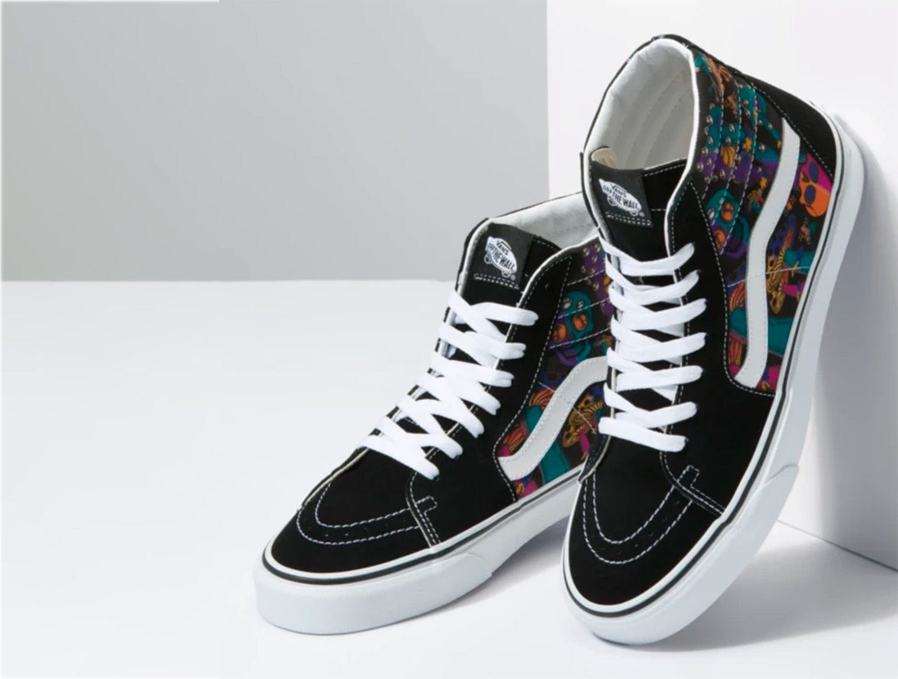 Zapatilla Vans Sk8-Hi Trippy Drip Mujer Negro