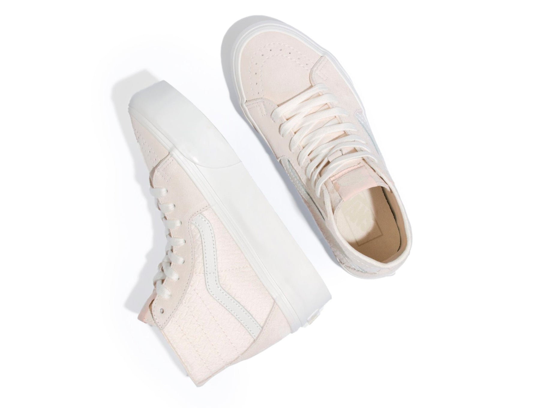 Zapatilla Vans Sk8-Hi Tapered St Sea Spray Mujer Beige