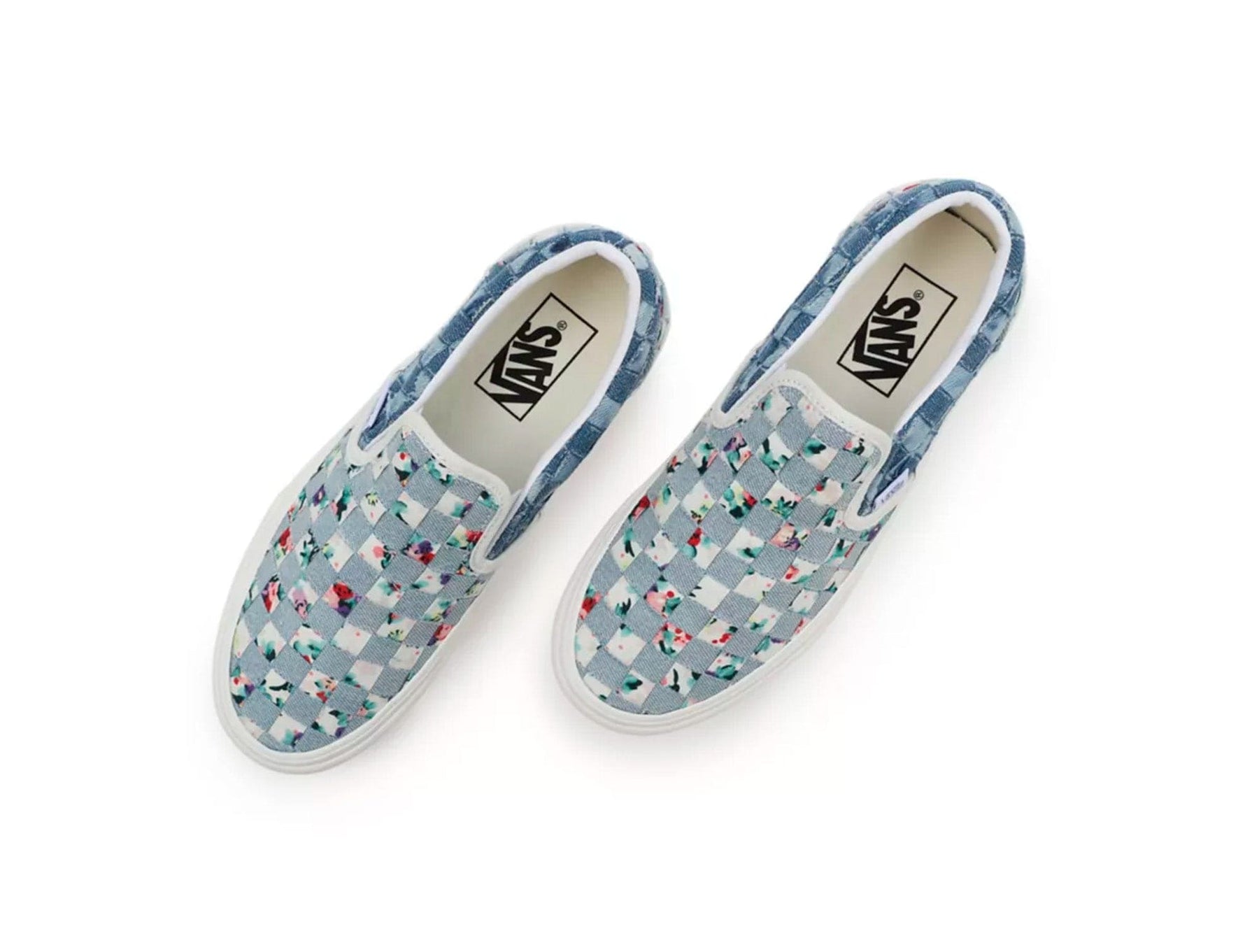 Zapatilla Vans Slip-On Stackform (Woven) Mujer Celeste