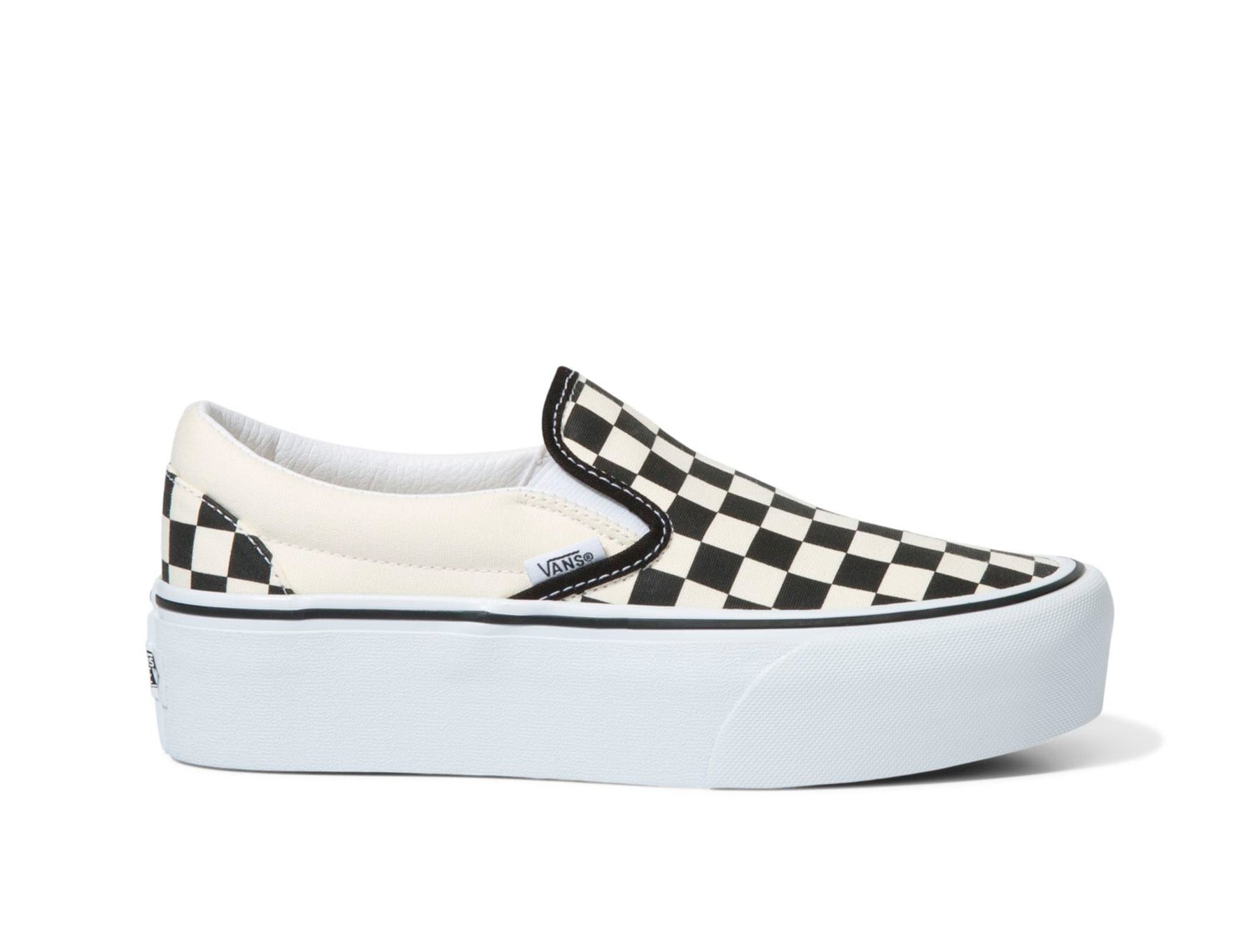 Zapatilla Vans Slip-On (Checkerboard) Mujer Negro