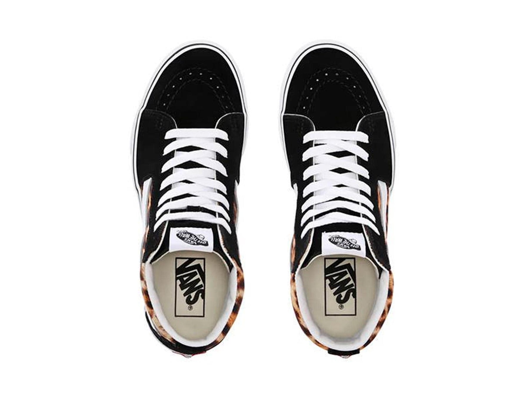 Zapatilla Vans Sk8-Hi (Leopard) Mujer Negro