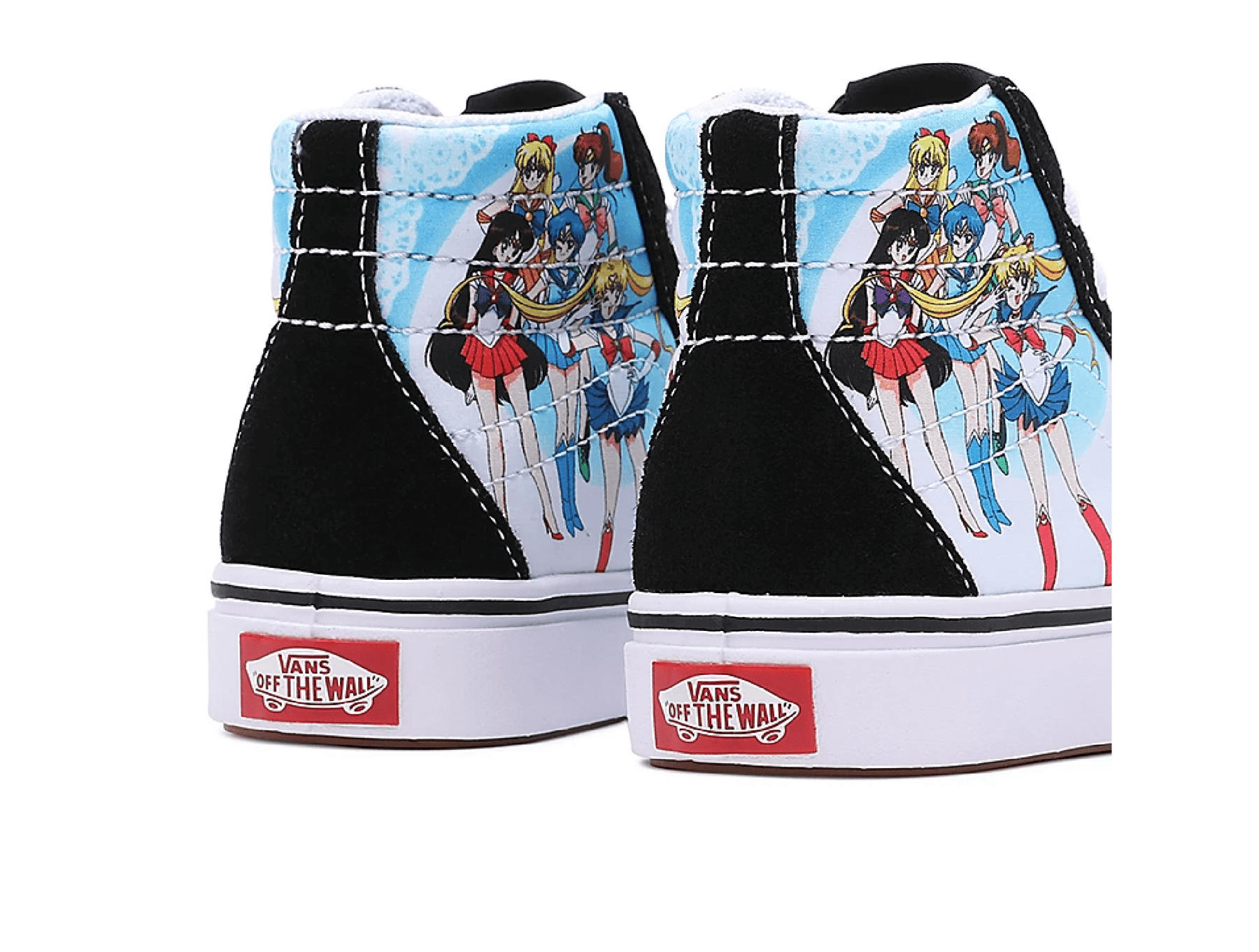 Zapatilla Vans Sailor Moon Comfycush Sk8-Hi Junior Negro