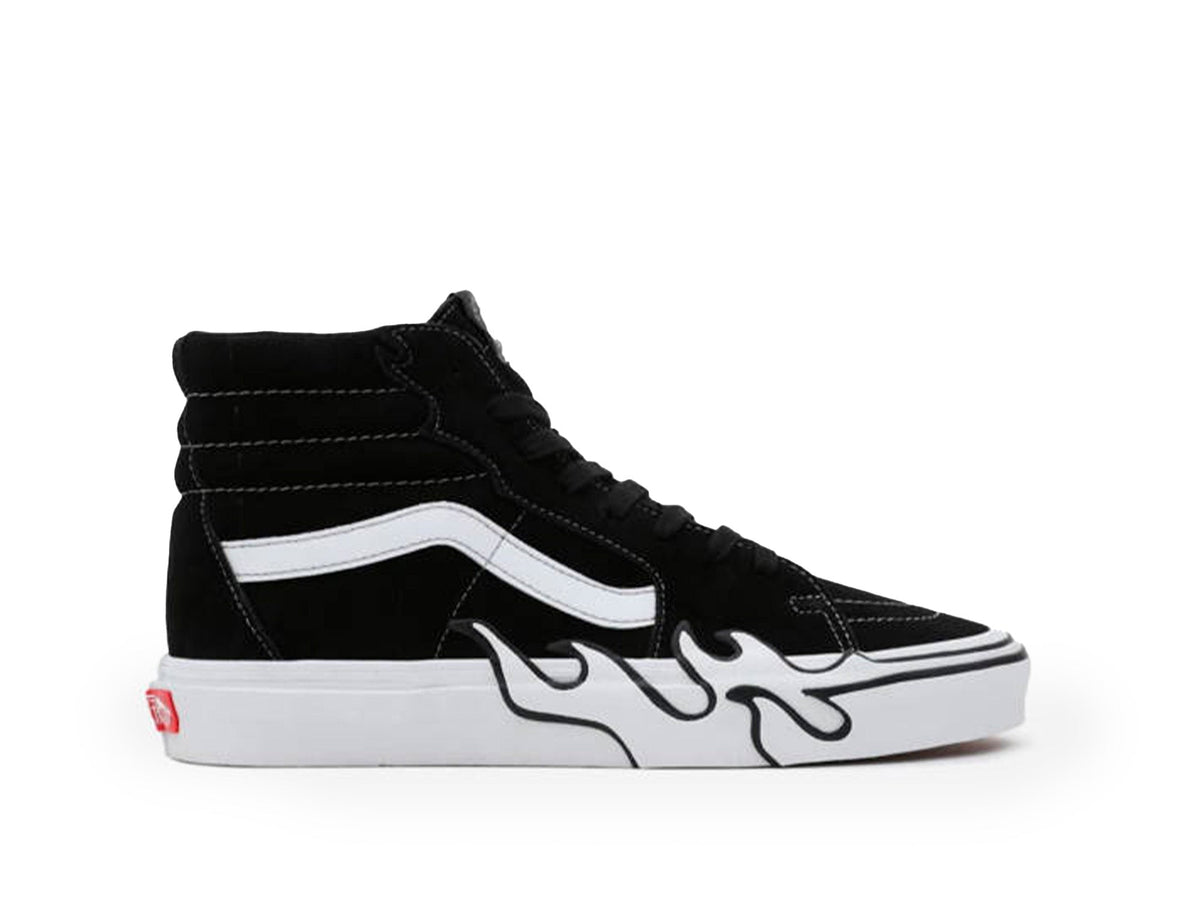 Zapatilla Vans Sk8-Hi Flame Unisex Negro