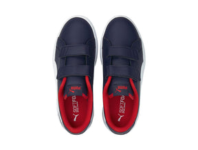 Zapatilla Puma Smash V2 Junior Azul
