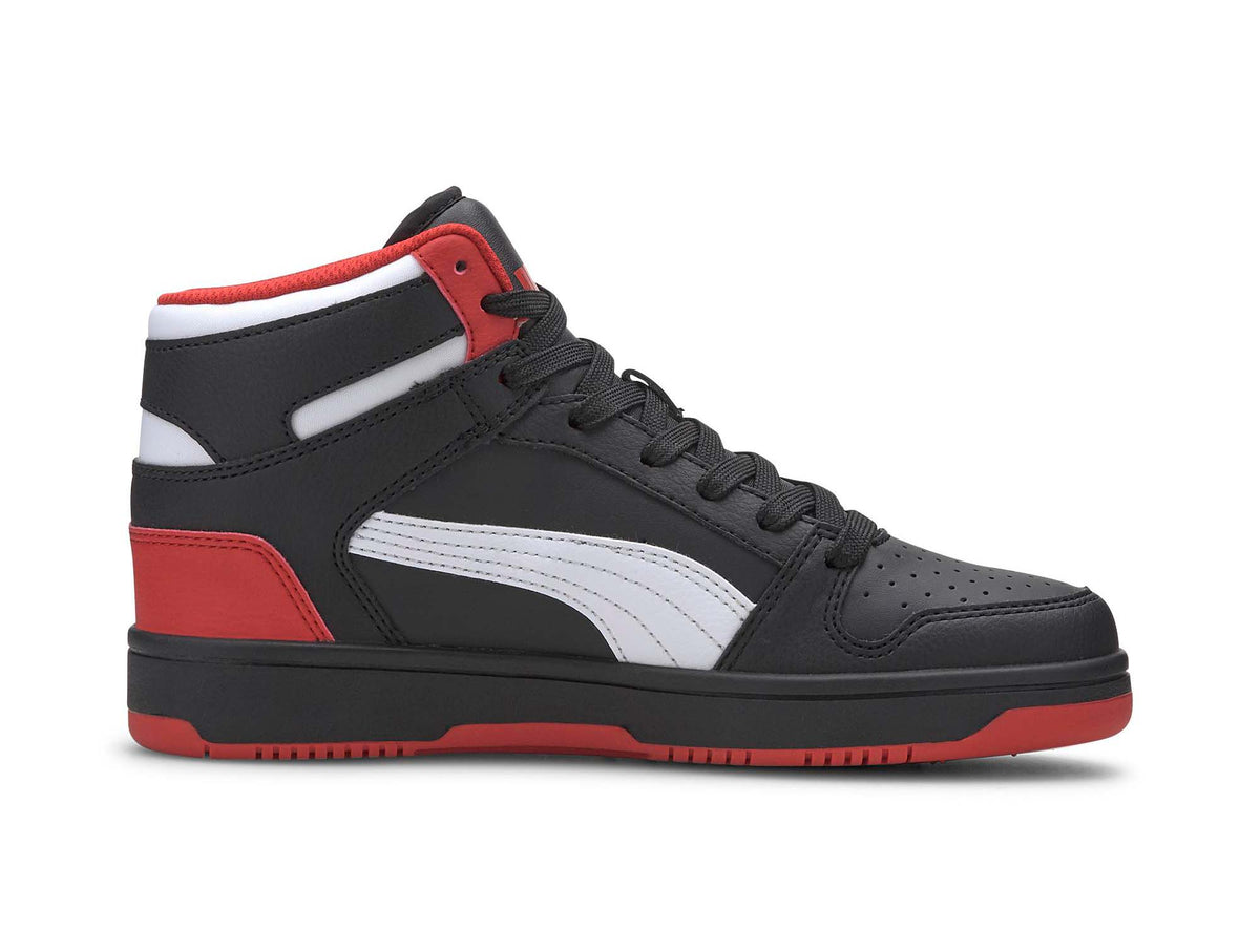 Zapatillas Puma Rebound Layup Cadete Negro