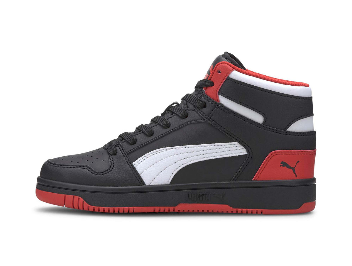 Zapatillas Puma Rebound Layup Cadete Negro