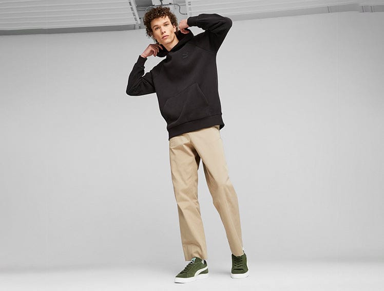 Zapatillas Puma Suede Classics XXI Hombre Verde